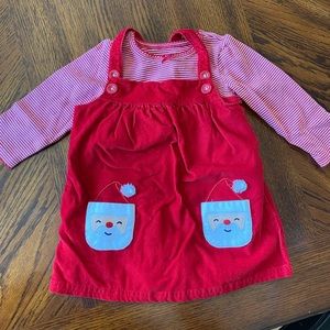 Carters Christmas outfit